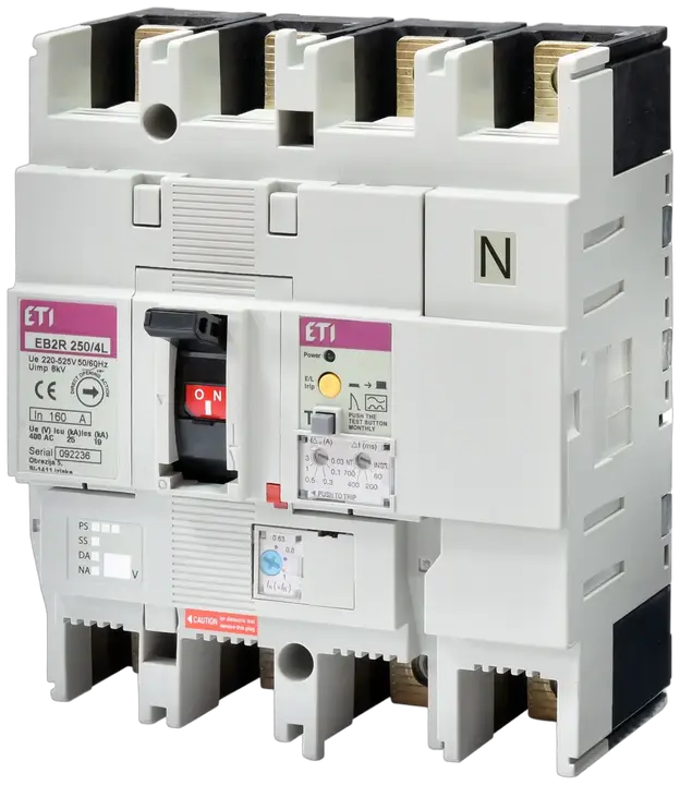 Image of EB2R 250/4L 160A 4P