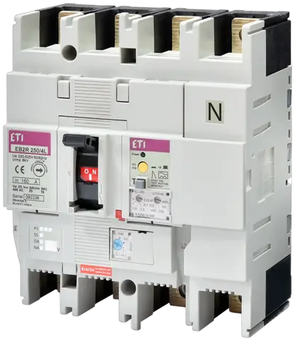 Image of EB2R 250/4L 160A 4P