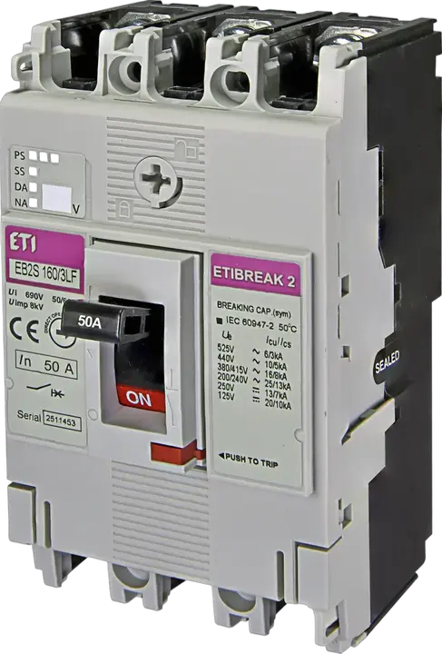 Image of EB2S 160/3LF 50A 3p