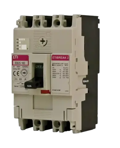 EB2S 160/4HF 50A 4p