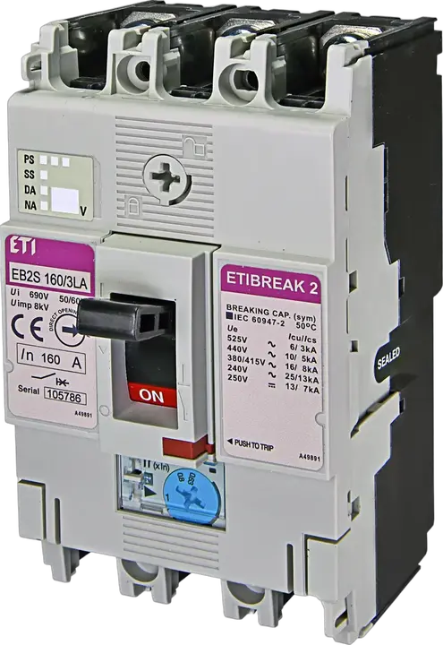 Image of EB2S 160/3SA 125A 3p