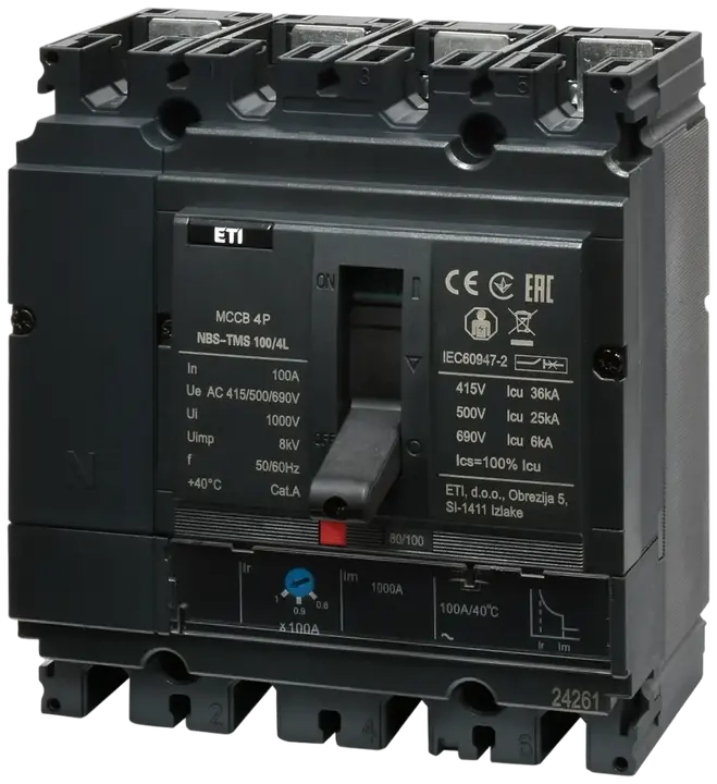 Image of NBS-TMS 100/4L  25A 4P