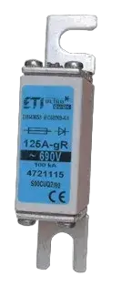 NHS000/80 UQ2 gR 20A/690V