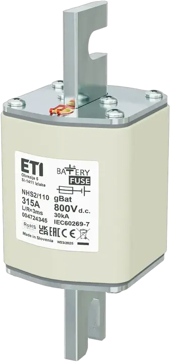 Image of NHS2/110 gBat 315A/800V DC